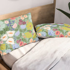 Meadow muse - green Pillow Sham Gallery Image 2