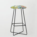 Meadow muse - green Stool Gallery Image 1