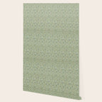 William Morris Bramble Thyme Green Wallpaper Gallery Image 2