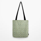 William Morris Bramble Thyme Green Tote Bag Gallery Image 2