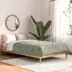 William Morris Bramble Thyme Green Comforter Gallery Image 2
