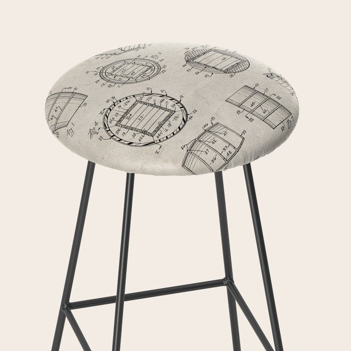 Whisky Barrel Patent - Whisky Art - Antique Stool Gallery Image 2