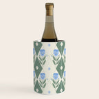 Pansy Diamond Floral Pattern Wine Chiller Gallery Image 1