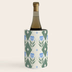 Pansy Diamond Floral Pattern Wine Chiller Gallery Image 3