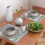 Pansy Diamond Floral Pattern Placemat Gallery Image 2