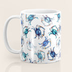 Watercolor Blue Crab Coffee Mug Gallery Image 3