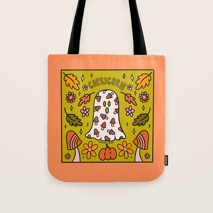 Capricorn Ghost Tote Bag Gallery Image 1
