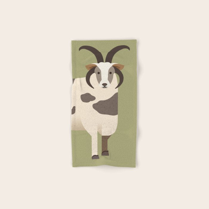 Whimsy Jacob Sheep Bath Towel Gallery Image 1