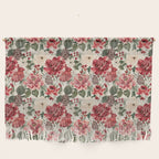 Vintage Christmas Floral Wall Hanging Gallery Image 1