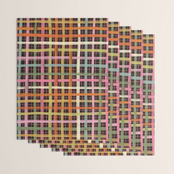 Plaid mood Wrapping Paper Gallery Image 3