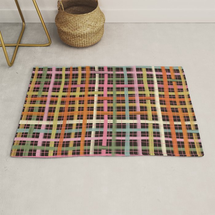 Plaid mood Rug Gallery Image 1