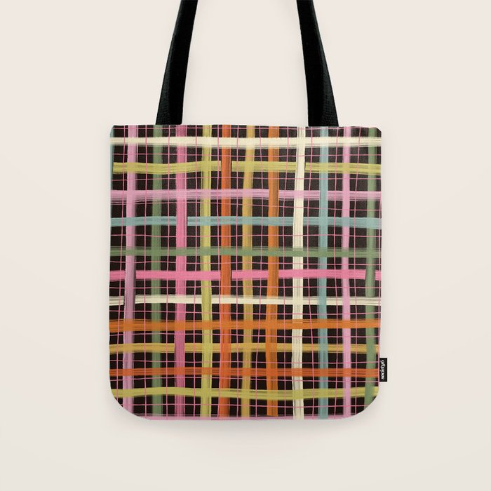 Plaid mood Tote Bag Gallery Image 1