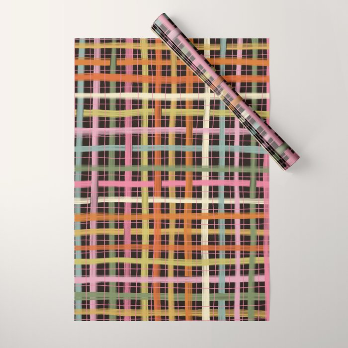 Plaid mood Wrapping Paper Gallery Image 1