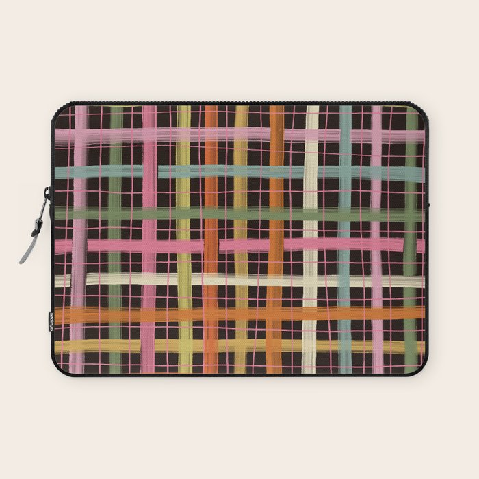 Plaid mood Laptop Sleeve Gallery Image 1