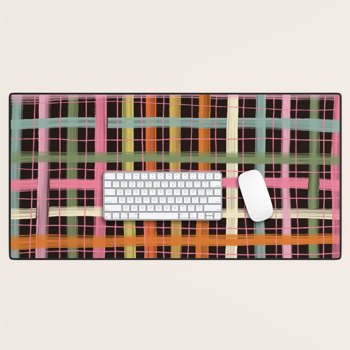 Plaid mood Desk Mat Gallery Image 1