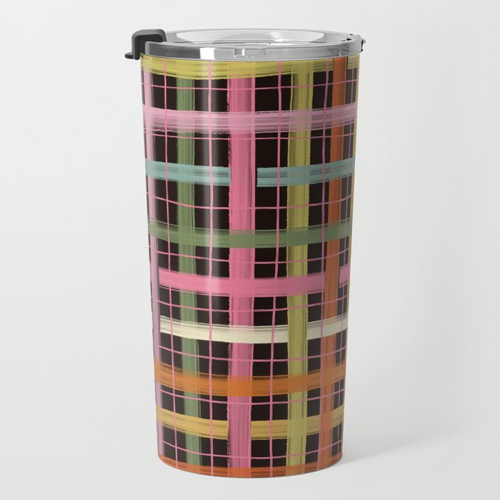 Plaid mood Travel Mug Gallery Image 3