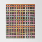 Plaid mood Throw Blanket Gallery Image 2