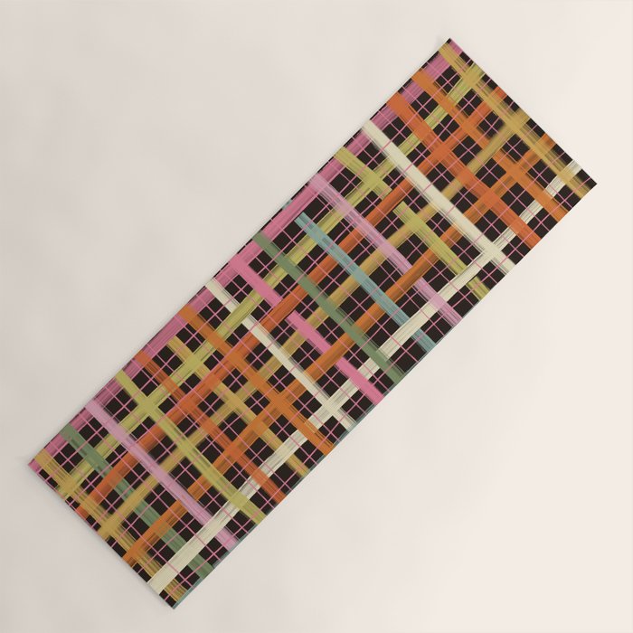 Plaid mood Yoga Mat Gallery Image 1