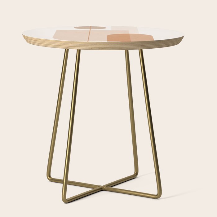 Minimal Geometric Shapes 9 Side Table Gallery Image 1