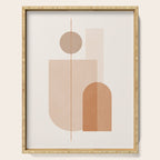 Minimal Geometric Shapes 9 Serving Tray Gallery Image 1