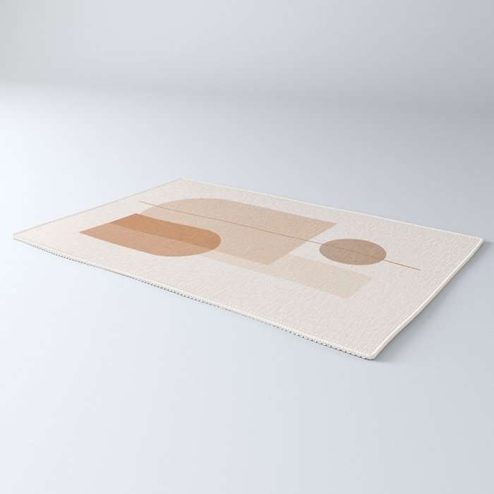 Minimal Geometric Shapes 9 Rug Gallery Image 3