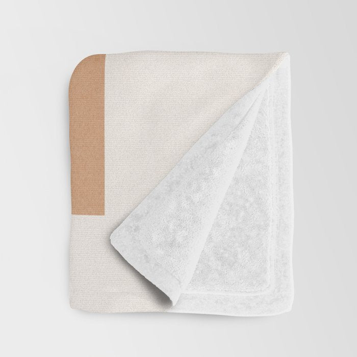 Minimal Geometric Shapes 9 Throw Blanket Gallery Image 3