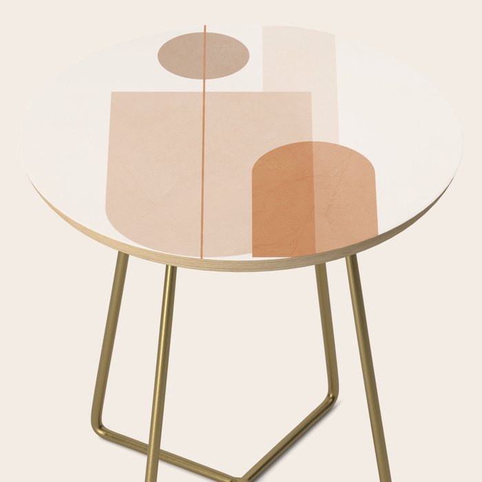 Minimal Geometric Shapes 9 Side Table Gallery Image 2