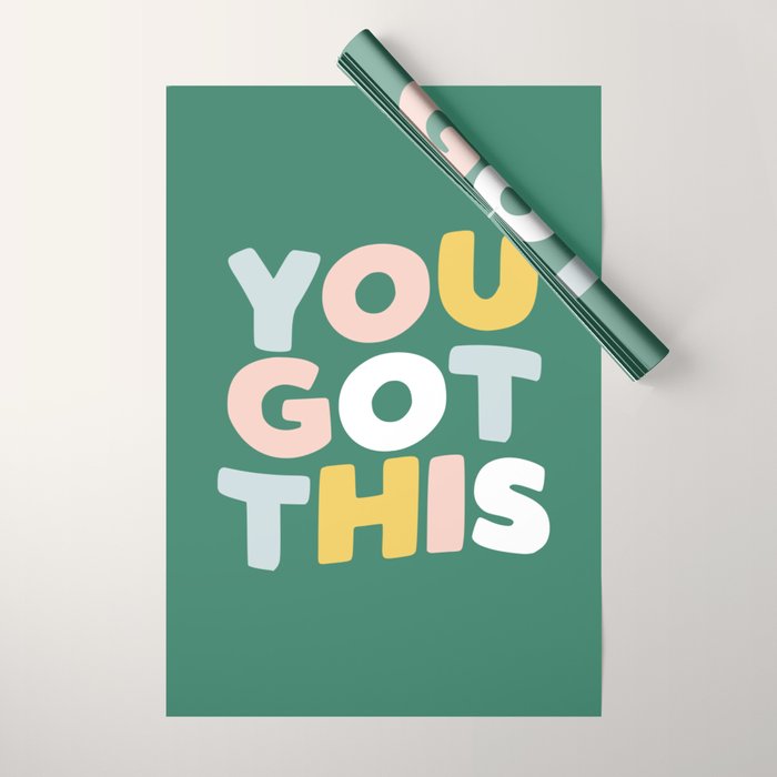 You Got This Wrapping Paper Gallery Image 1