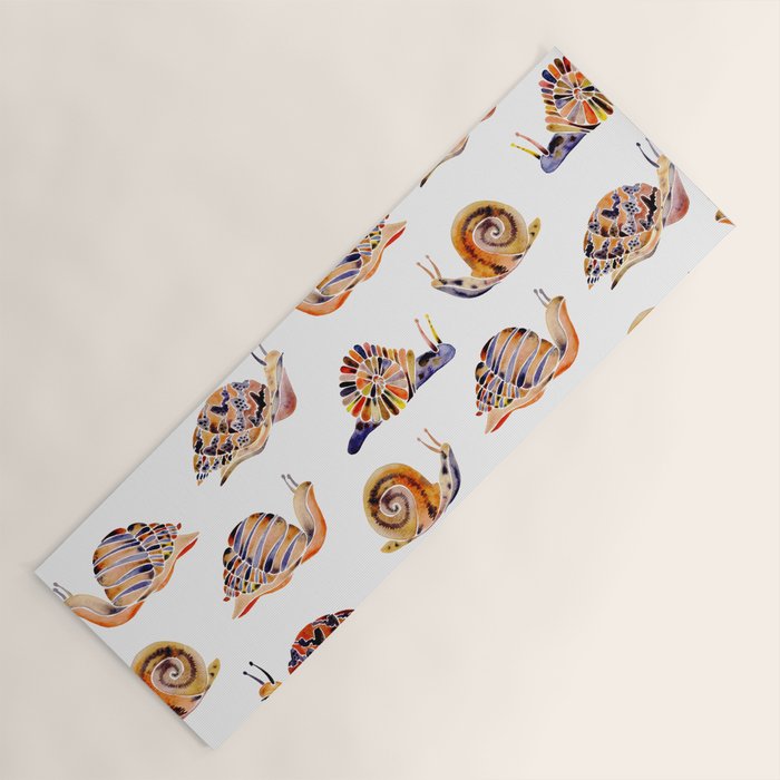 Snail Collection Yoga Mat Gallery Image 1