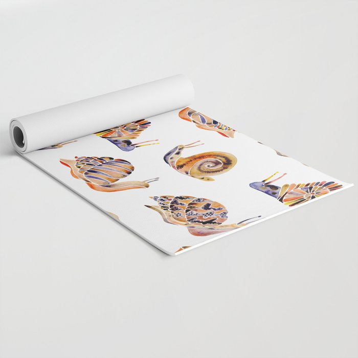 Snail Collection Yoga Mat Gallery Image 2