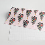 Retro Christmes tree no2 Wrapping Paper Gallery Image 2