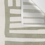 Neutral Green Modern Abstract Unique Art Wall Tapestry Gallery Image 3