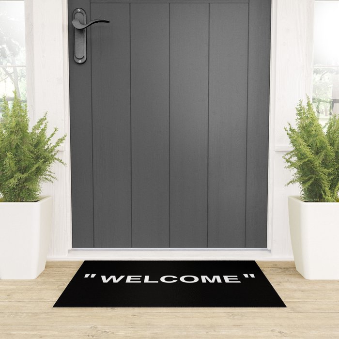 " Art " (Negative) Welcome Mat Gallery Image 3