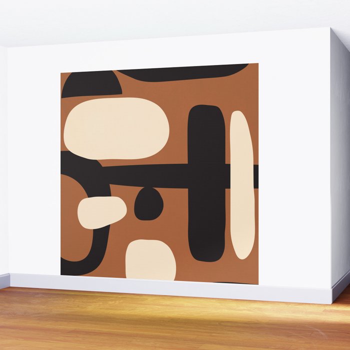 Abstract shapes in the skies 9 Wall Mural Gallery Image 2