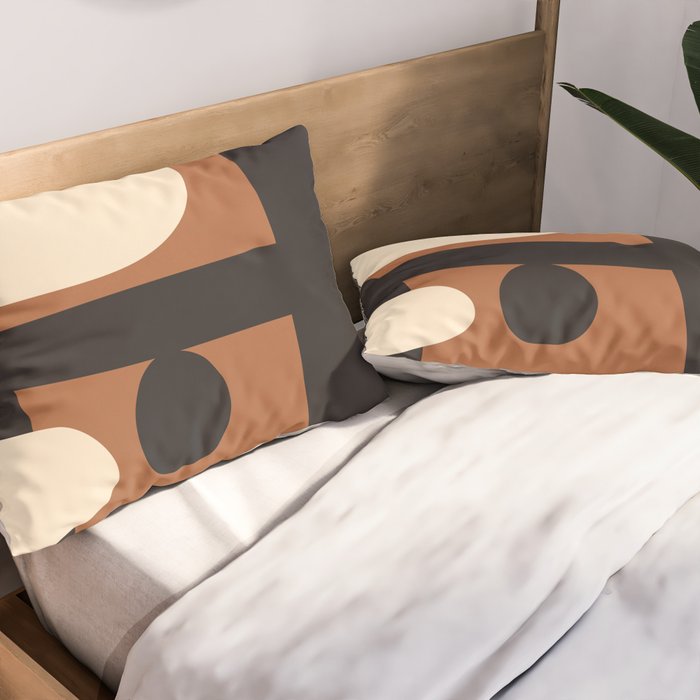 Abstract shapes in the skies 9 Pillow Sham Gallery Image 2
