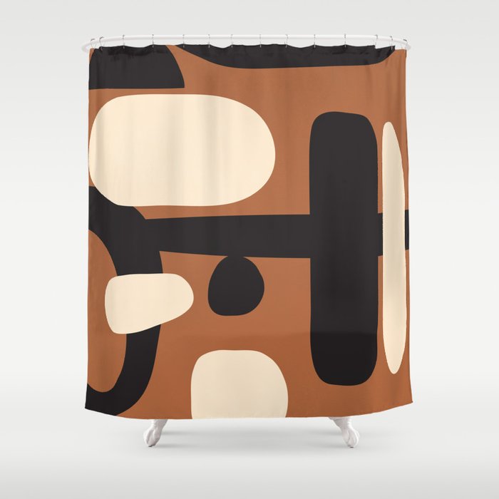 Abstract shapes in the skies 9 Shower Curtain Gallery Image 1