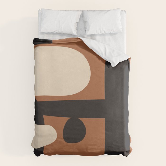 Abstract shapes in the skies 9 Duvet Cover Gallery Image 6