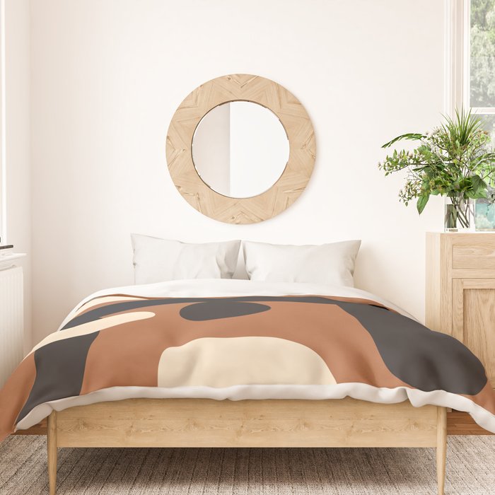 Abstract shapes in the skies 9 Duvet Cover Gallery Image 3
