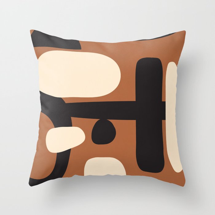Abstract shapes in the skies 9 Throw Pillow Gallery Image 6