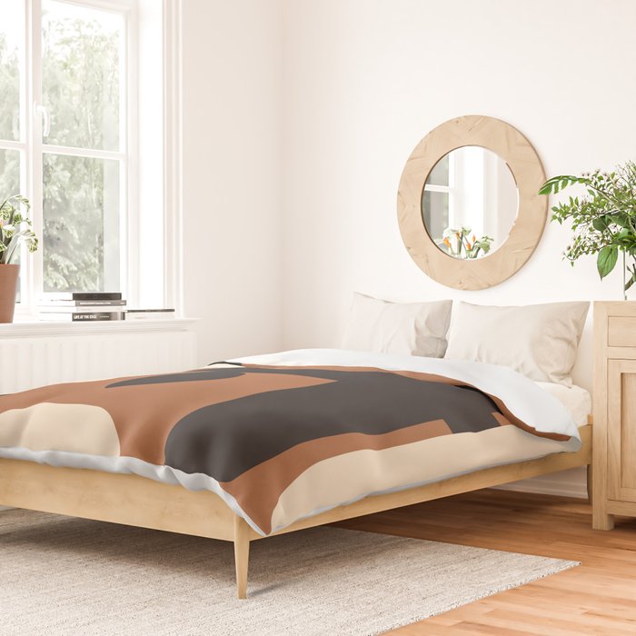 Abstract shapes in the skies 9 Duvet Cover Gallery Image 2