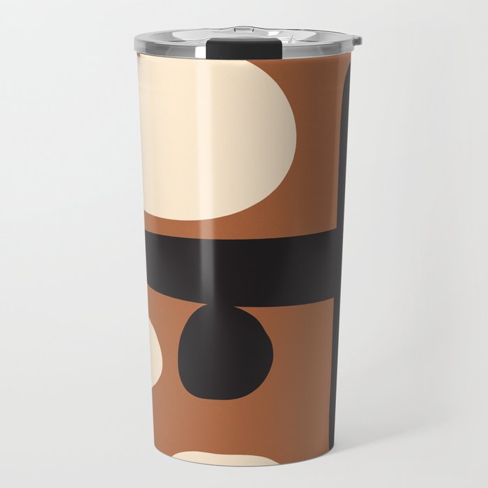 Abstract shapes in the skies 9 Travel Mug Gallery Image 1