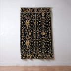 William Morris Antique Oriental Persian Floral Window Curtain Gallery Image 3