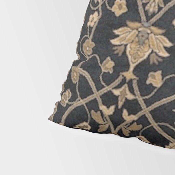 William Morris Antique Oriental Persian Floral Pillow Sham Gallery Image 4