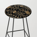 William Morris Antique Oriental Persian Floral Stool Gallery Image 2