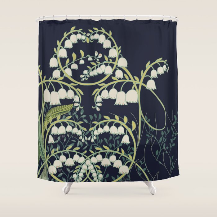 Gallery of Victorian Art London Shower Curtain Gallery Image 1