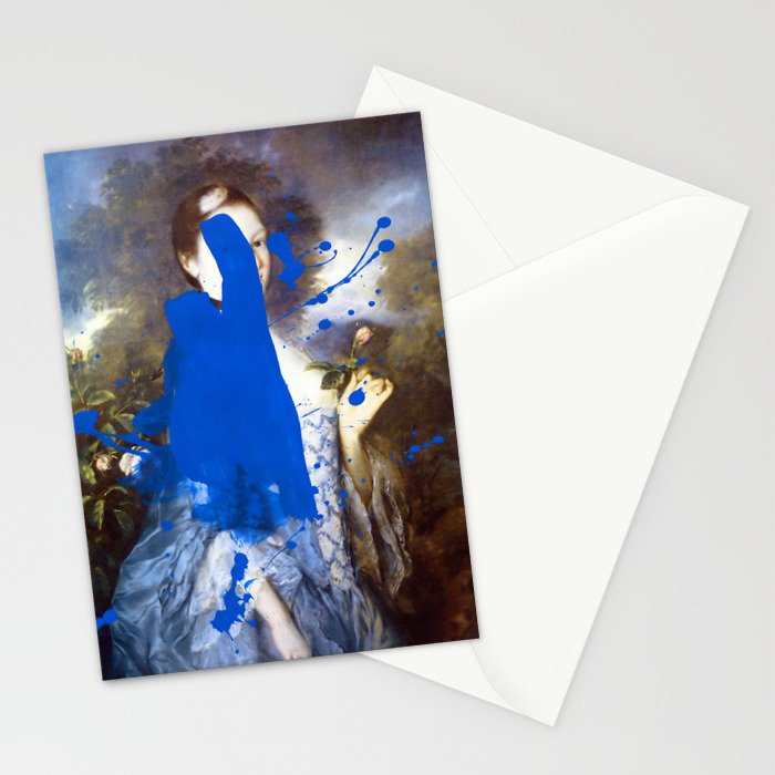Blue Bomb Stationery Card Gallery Image 2