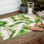 Dinosaur Forest Outdoor Rug Gallery Image 2