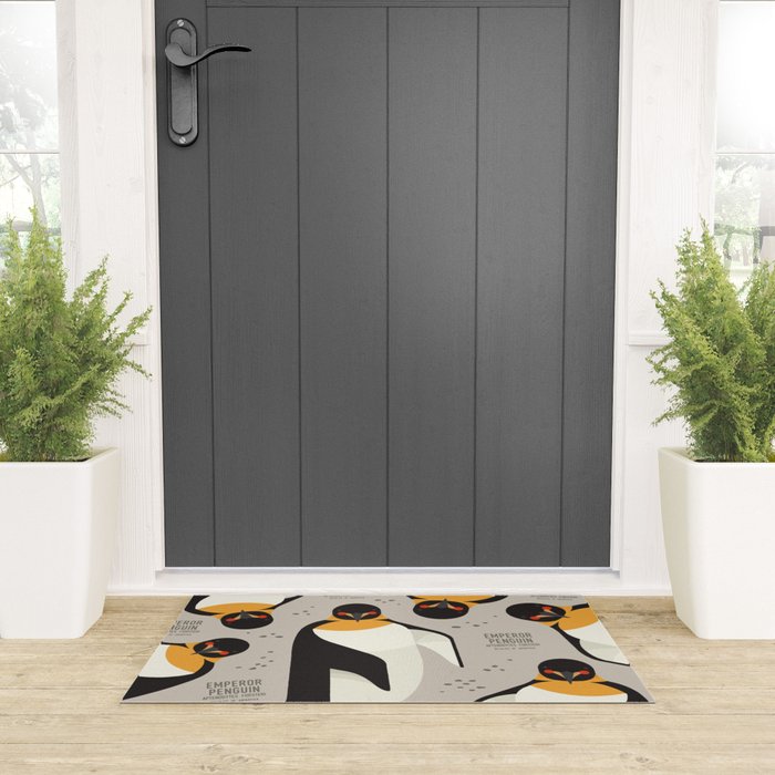 Emperor Penguin, Wildlife of Antarctica Welcome Mat Gallery Image 3