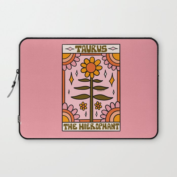 Taurus Tarot Card Laptop Sleeve Gallery Image 1
