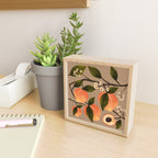 Peaches Botanical Art 2 Mini Art Print Gallery Image 2